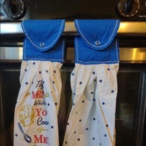 Today's Menu Hanging Towel, Set of 2 - Kitchen